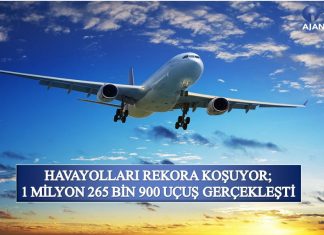 HAVAYOLLARI REKORA KOŞUYOR Havayolları rekora koşuyor