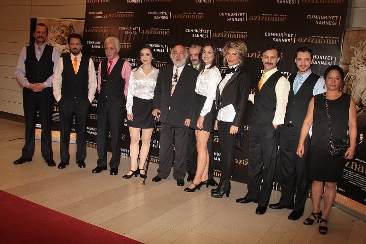 Azizname 22 Yıl Aradan Sonra Yeniden Sahnede Azizname oyuncu kadrosu