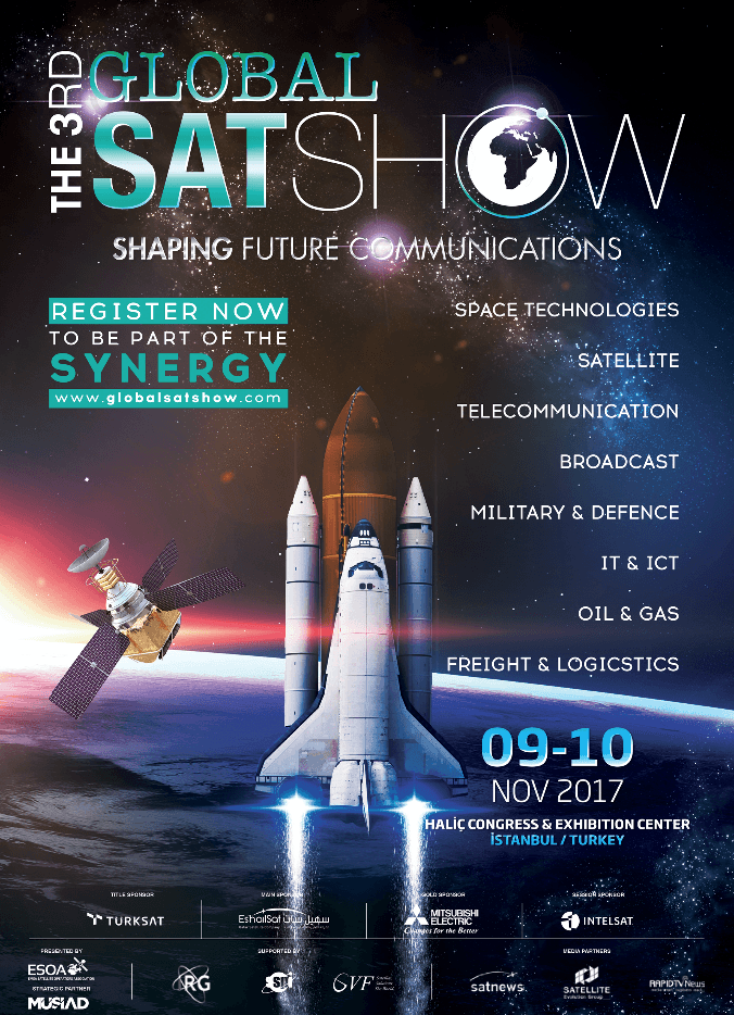Gelecekteki iletişimleri şekillendiren 3.Global SatShow başlıyor 3.Global Satshow