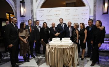 Conrad İstanbul Bosphorus 25. Yılını Coşkuyla Kutladı Alper_Aksoy_Alpay_Aksoy___Batu_Aksoy___Erol_Aksoy___Andreas_Jersabeck___Erol_Aksoy___Belkıs_Aksoy___Sevgi_Aksoy