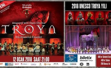 ANADOLU ATEŞİ DANS TOPLULUĞU DEV KADROSU, DEV PRODÜKSİYONU İLE ÜLKER SPOR VE ETKİNLİK SALONU’NDA TROYA MÜZİKALİ TROYA YILI ÖZEL GÖSTERİSİ