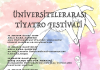 Üniversitelerarası Tiyatro Festivali 11-12-13 Aralık’ta Kadıköy’de Üniversitelerarası Tiyatro Festivali